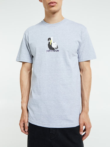 Fucking Awesome - High Lonesome II T-Shirts in Heather Grey