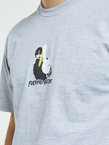 Fucking Awesome - High Lonesome II T-Shirts in Heather Grey