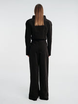 Fidan Novruzova - Shea Trousers in Black Corduroy