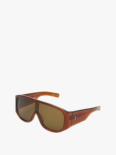 Flatlist - John Jovino Crystal Brown / Solid Brown Lens in Crystal Brown / Solid Brown Lens