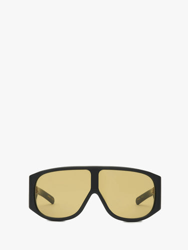 Flatlist - John Jovino Sunglasses in Solid Black with Smoke Olive Lens