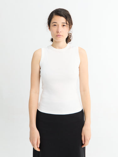 FLORE FLORE - Esmé Tank in White