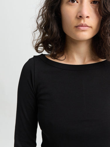 FLORE FLORE - Steffi Tee in Black