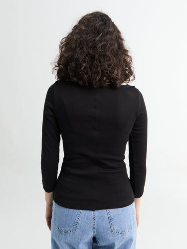 FLORE FLORE - Steffi Tee in Black