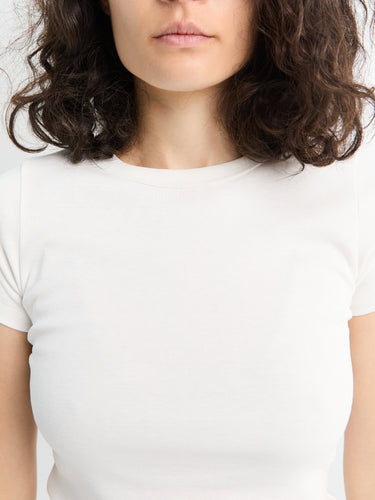 FLORE FLORE - Car Baby Tee in White