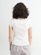 FLORE FLORE - Car Baby Tee in White
