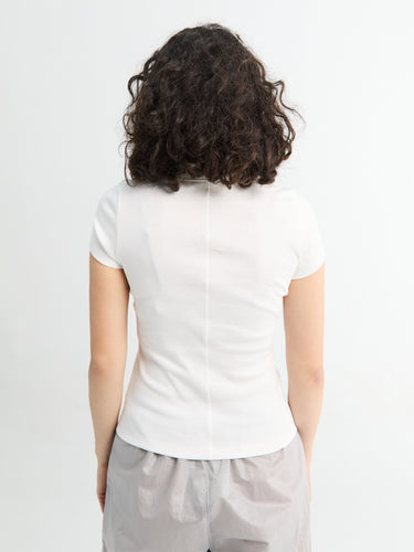 FLORE FLORE - Car Baby Tee in White