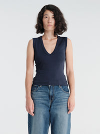 FLORE FLORE - Dewi Tank in Navy