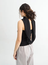 FLORE FLORE - Flore Scarf in Black