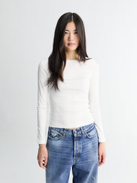 FLORE FLORE - Max Tee in White