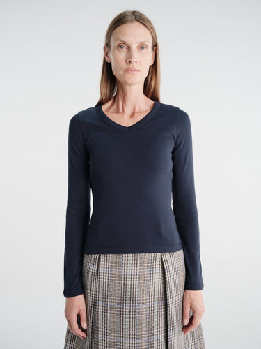 FLORE FLORE - Jill Longsleeve in Navy