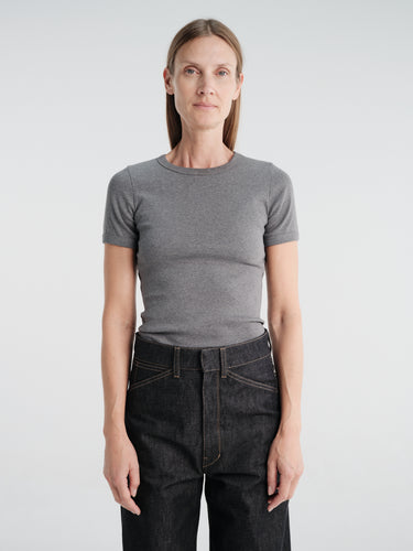 FLORE FLORE - Car Tee in Melee Grey