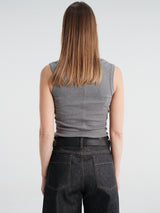 FLORE FLORE - Dewi Tank in Melee Grey