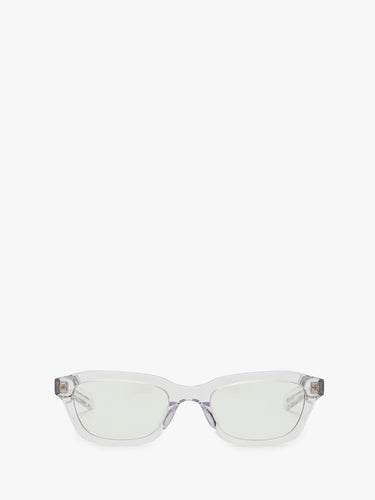 Flatlist - Clint Glasses in Clear Crystal and Clear Lens with Blue Light