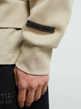 Fear of God - Classic Fit Fleece Zip-Up Hoodie in Timber