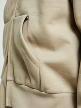Fear of God - Classic Fit Fleece Zip-Up Hoodie in Timber