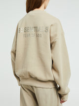 Fear of God - Classic Fit Fleece Crewneck in Timber
