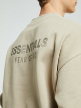 Fear of God - Classic Fit Fleece Crewneck in Timber