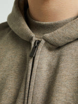 Fear of God - Classic Fit Fleece Zip Up Hoodie in Homestead Heather