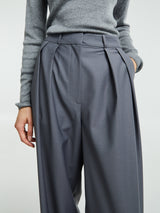 The Frankie Shop - Ripley Pleated Trousers in Grey