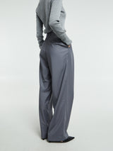 The Frankie Shop - Ripley Pleated Trousers in Grey