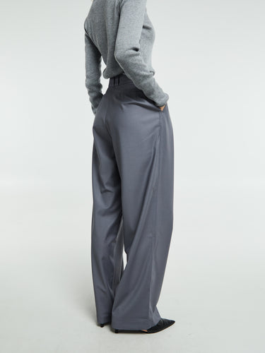 The Frankie Shop - Ripley Pleated Trousers in Grey