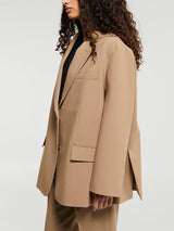 The Frankie Shop - Bea Blazer in Latte