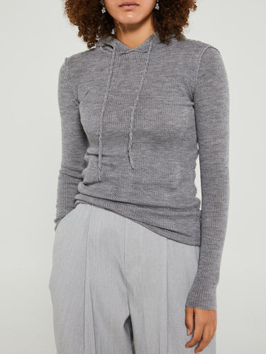 Gudrun & Gudrun - Brim Hoodie in Grey