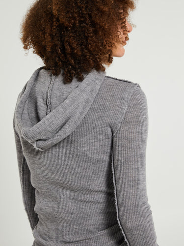 Gudrun & Gudrun - Brim Hoodie in Grey