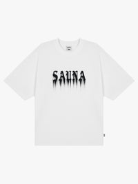 Sauna - Ghost Tee in White