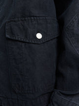 Comme des Garçons Homme - Cotton Zip Jacket in Black