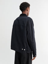 Comme des Garçons Homme - Cotton Zip Jacket in Black