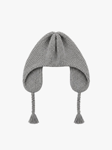 Horses - Tweed Beanie in Cloudy
