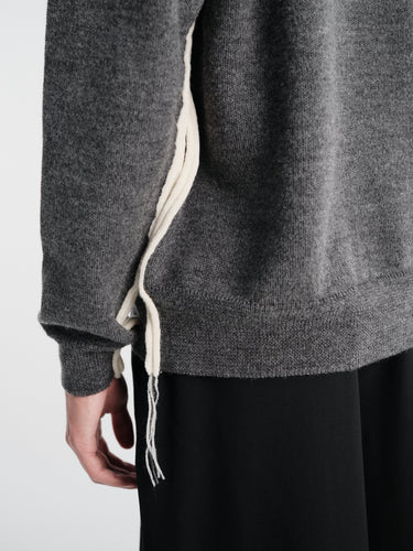 Comme des Garçons Homme - Men'S Sweater in Charcoal