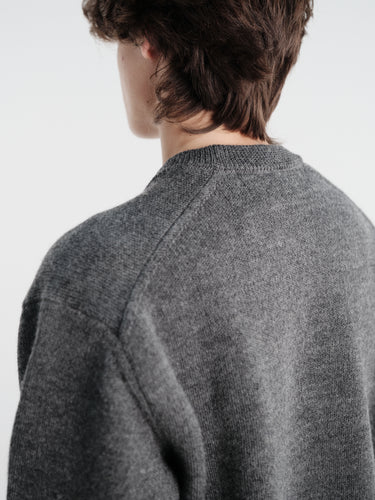 Comme des Garçons Homme - Men'S Sweater in Charcoal