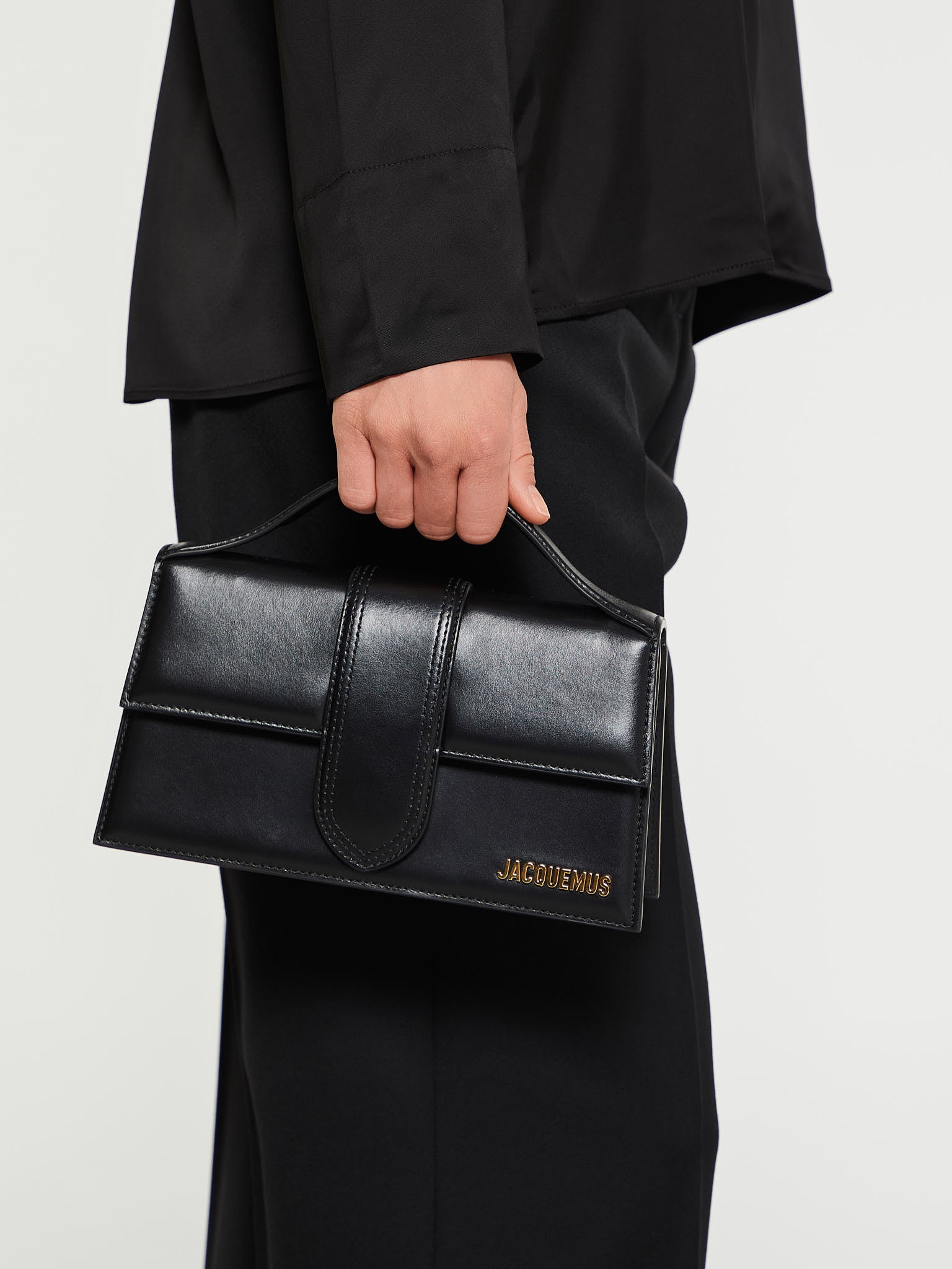Jacquemus Le Grand Bambino Bag in Black