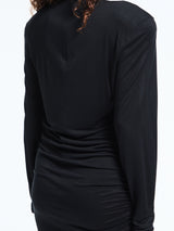Jacquemus - La Robe Spallina in Black