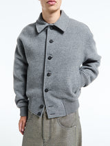 Jacquemus - Le Bomber Feltro Jacket in Grey
