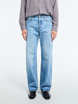 Jacquemus - Le De-Nimes Droit in Blue and Tabac