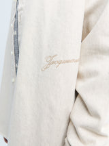 Jacquemus - La Chemise De-Nimes Simon Denim Shirt in Light Beige