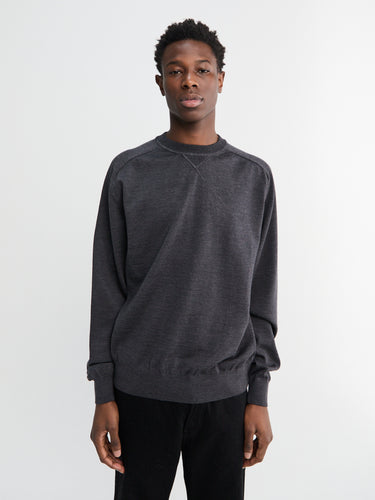 Jacquemus - La Sweater Brode in Dark Grey