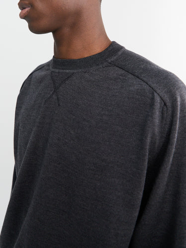 Jacquemus - La Sweater Brode in Dark Grey