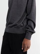 Jacquemus - La Sweater Brode in Dark Grey