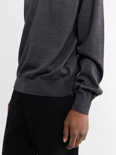 Jacquemus - La Sweater Brode in Dark Grey