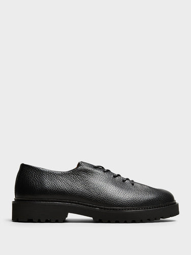 Jacques Solovière Paris - Edouard Lug Derby in Grained Black
