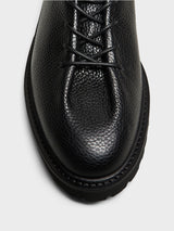 Jacques Solovière Paris - Edouard Lug Derby in Grained Black