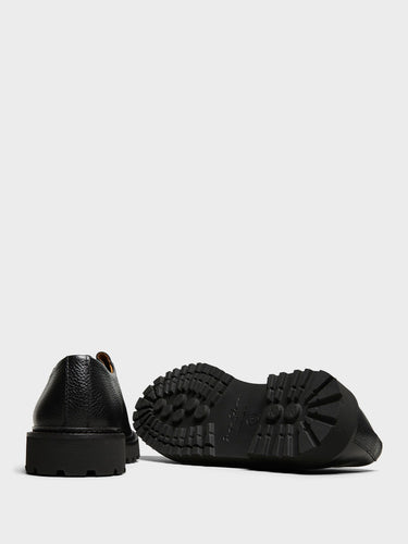Jacques Solovière Paris - Edouard Lug Derby in Grained Black