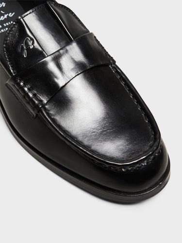 Jacques Solovière Paris - Moliere Shoes in Black Polished