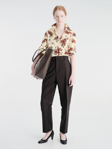 Jil Sander - Trousers in Chocolate Brown