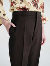 Jil Sander - Trousers in Chocolate Brown